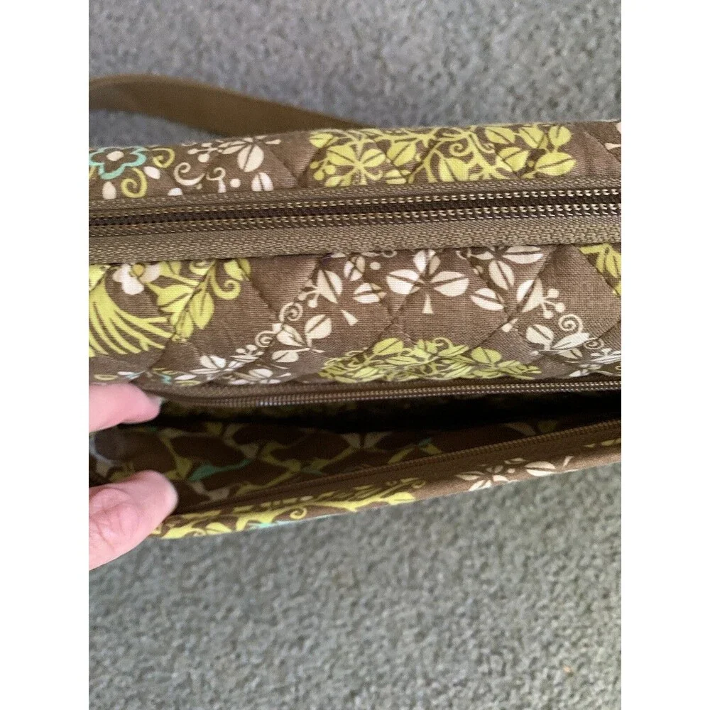 Vera Bradley Sittin' In A Tree Laptop Carry On Hard Shell Briefcase Bag